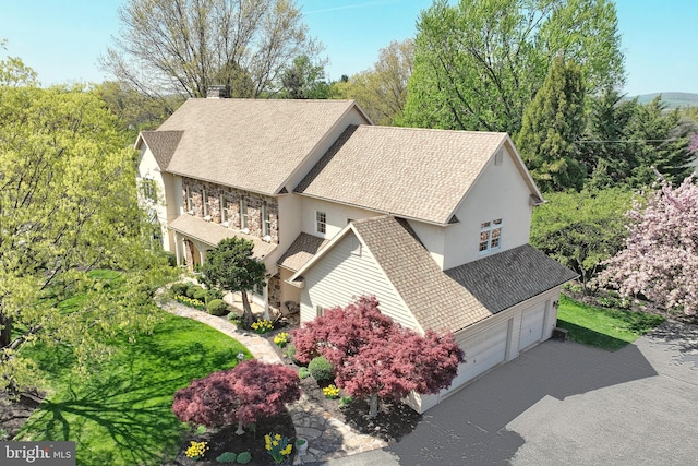 aerial view
