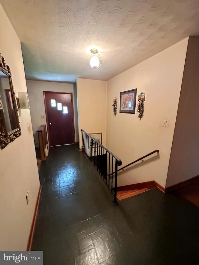 1222 Hoff Rd, Hanover, PA 17331 - foyer featuring baseboards and dark wood-type flooring