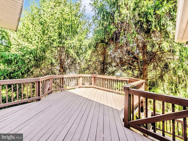 view of deck