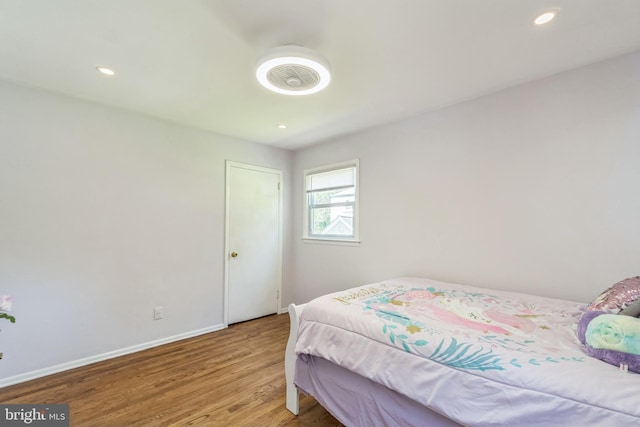 76 Briarwood Dr E, Berkeley Heights, NJ 07922 - bedroom featuring wood finished floors, baseboards, and recessed lighting