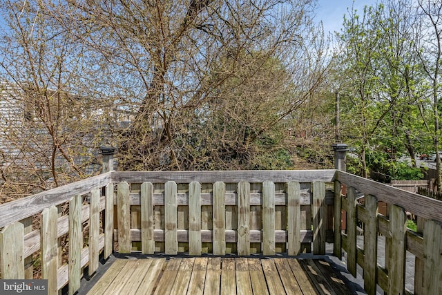 view of deck