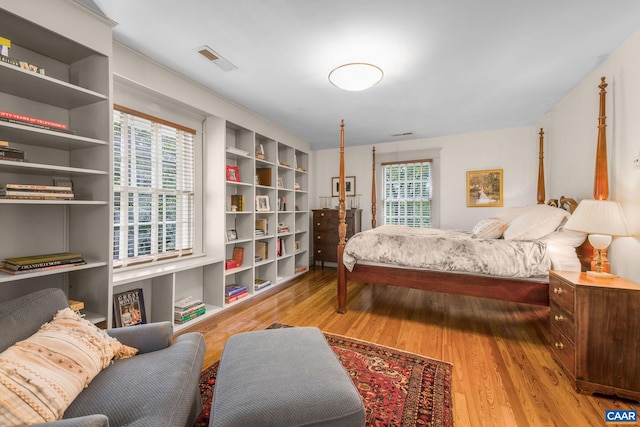 2616 Jefferson Park Cir, Charlottesville, VA 22903 - bedroom featuring wood finished floors and visible vents