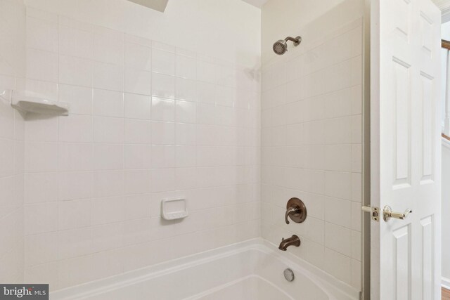 bathroom featuring tub / shower combination
