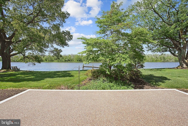 5537 Eldorado Sharptown Rd, Rhodesdale, MD 21659 - view of grassy yard featuring a water view