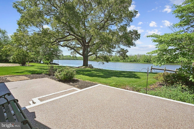 5537 Eldorado Sharptown Rd, Rhodesdale, MD 21659 - view of grassy yard with a water view