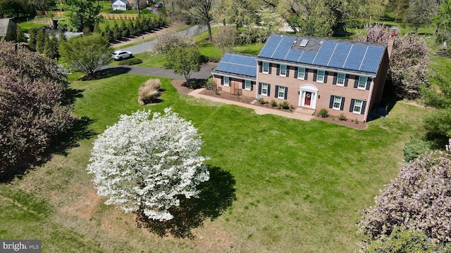 drone / aerial view