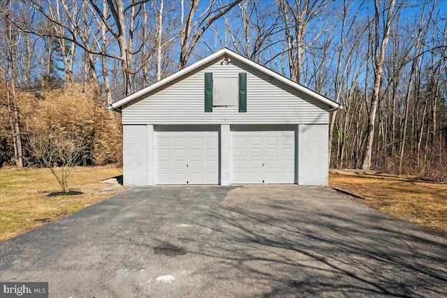 696 Burger Hollow Rd, Kunkletown, PA 18058 - view of detached garage