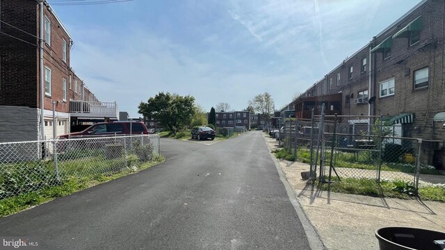 view of road