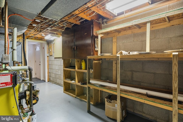 view of storage