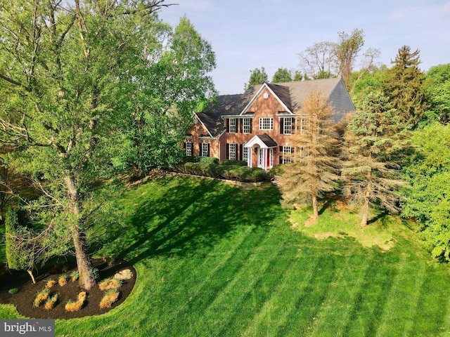 14100 Twisting Ln, Dayton, MD 21036 - view of front of property featuring a front lawn