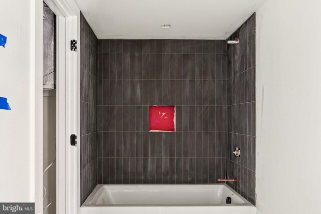 full bathroom featuring bathing tub / shower combination