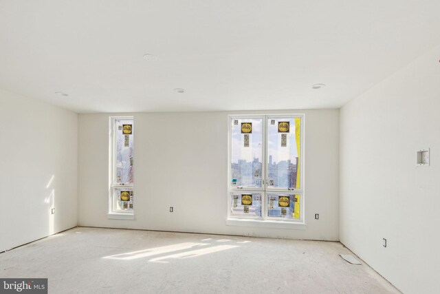 view of empty room