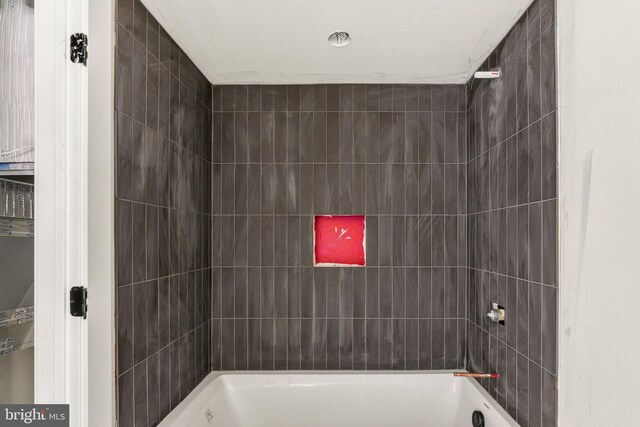 full bath with bathing tub / shower combination
