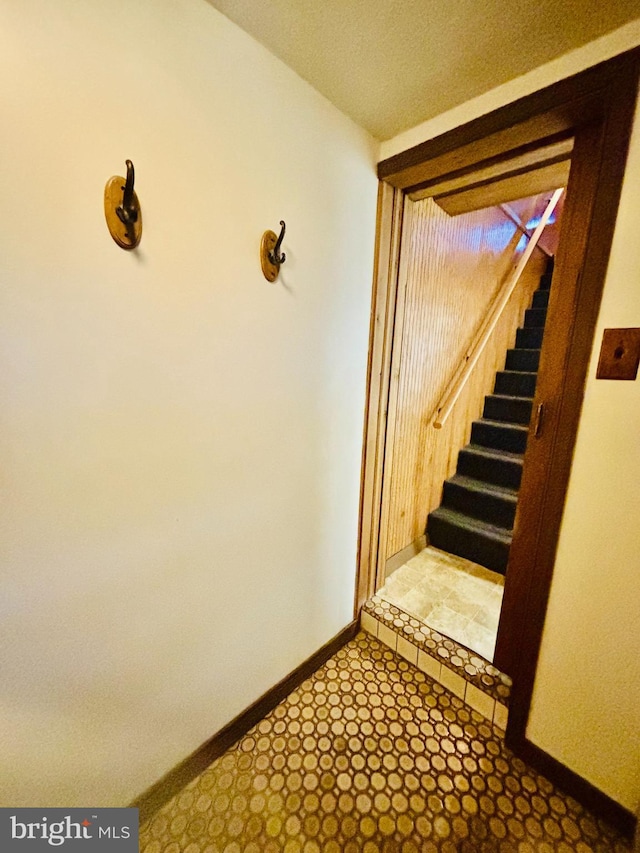 2633 Levick St, Philadelphia, PA 19149 - stairs with baseboards