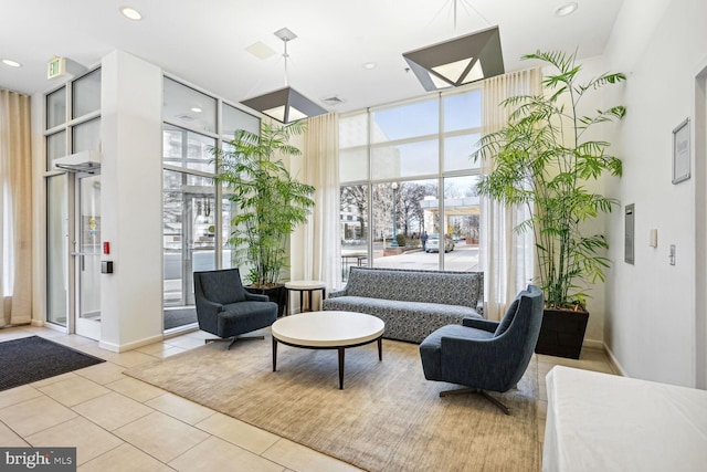 view of building lobby