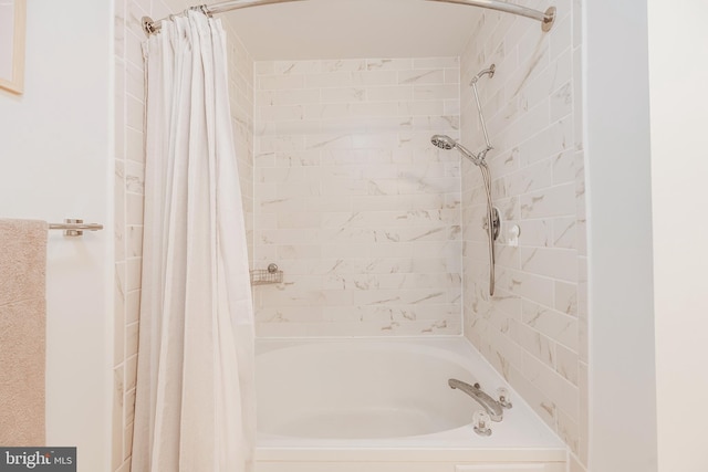 1541 Church Hill Pl Unit 1541, Reston, VA 20194 - full bathroom featuring shower / bath combination with curtain