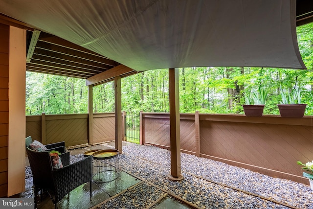 1541 Church Hill Pl Unit 1541, Reston, VA 20194 - view of patio featuring fence