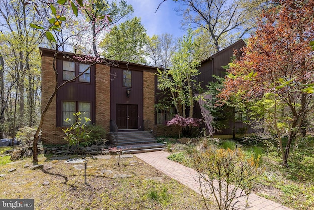 multi unit property with brick siding