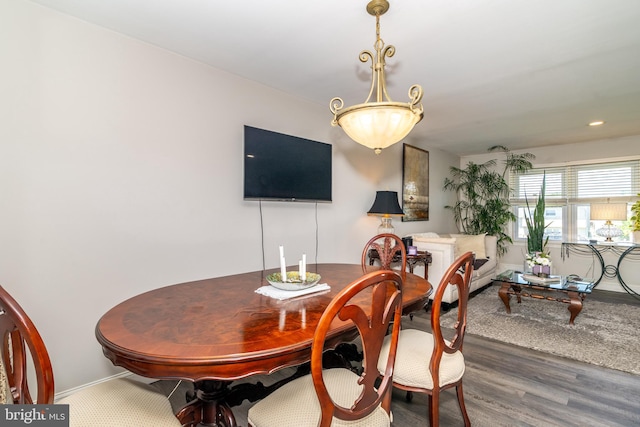 228 Purdue Ave, Pemberton, NJ 08068 - dining room featuring wood finished floors and baseboards