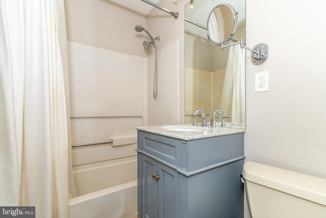 228 Purdue Ave, Pemberton, NJ 08068 - bathroom with shower / tub combo, vanity, and toilet