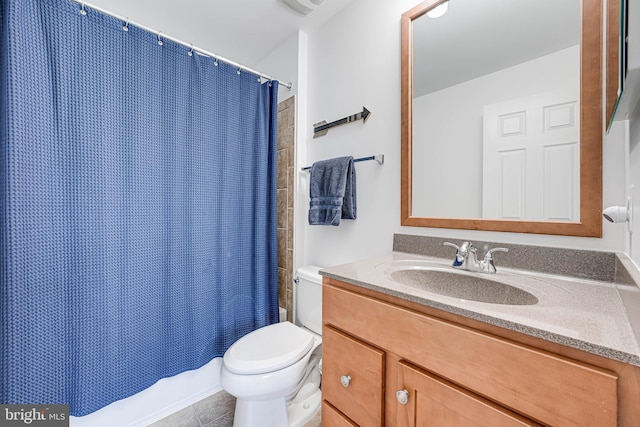 42880 Conrad Ter, Chantilly, VA 20152 - full bathroom with toilet, tile patterned flooring, and vanity