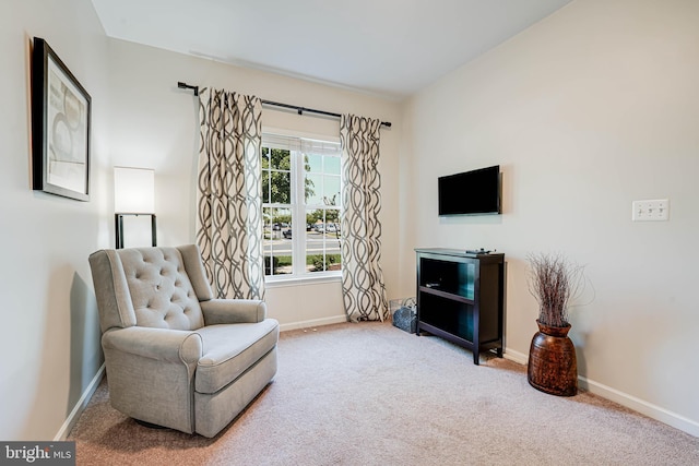 42880 Conrad Ter, Chantilly, VA 20152 - sitting room with baseboards and carpet
