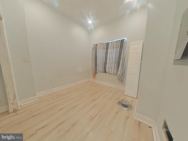 2113 N 17th St, Philadelphia, PA 19121 - spare room with light wood-type flooring and baseboards