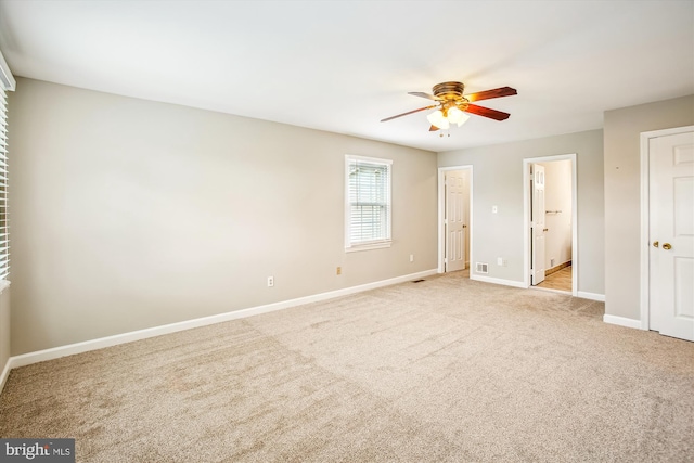 21130 Haystack Ct, Ashburn, VA 20147 - unfurnished bedroom featuring light carpet, baseboards, and ensuite bathroom