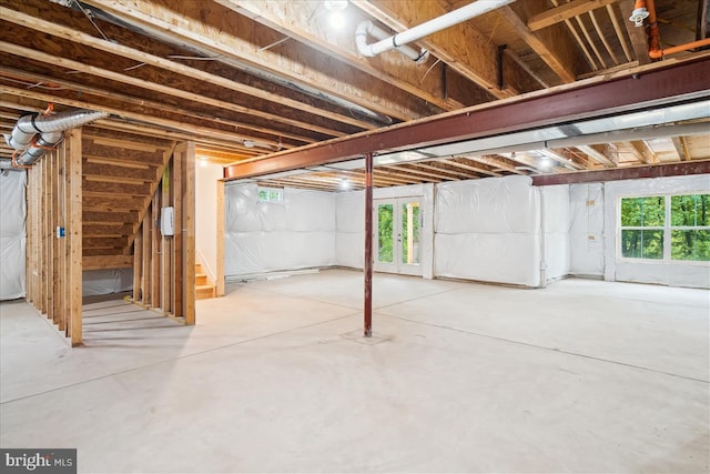 9842 Fire Tower Rd, Ijamsville, MD 21754 - below grade area featuring stairway