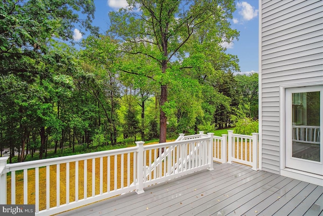 9842 Fire Tower Rd, Ijamsville, MD 21754 - view of wooden terrace