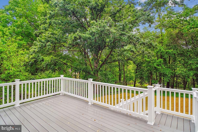 9842 Fire Tower Rd, Ijamsville, MD 21754 - view of wooden terrace