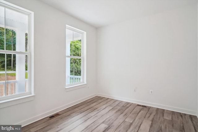 9842 Fire Tower Rd, Ijamsville, MD 21754 - spare room with wood finished floors and baseboards