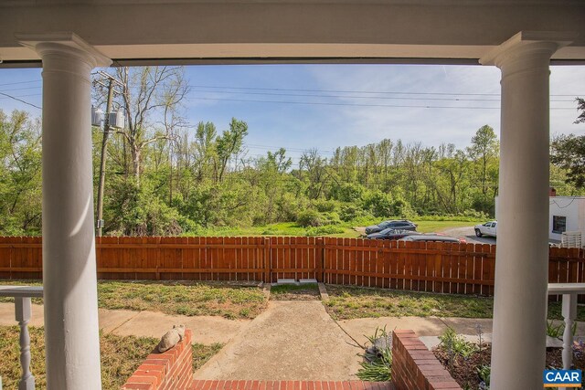 551 Bremo Rd, Bremo Bluff, VA 23022 - view of patio / terrace with fence