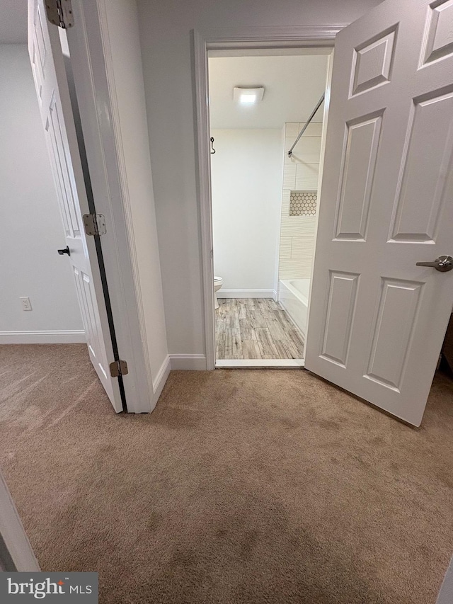 7915 New Second St, Elkins Park, PA 19027 - hallway with carpet and baseboards