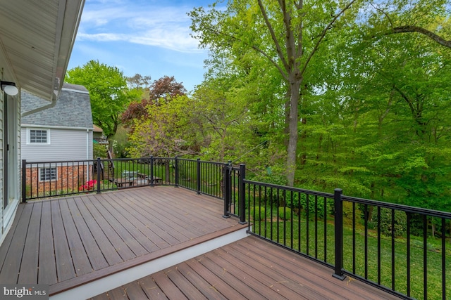 view of deck