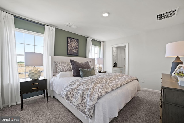 111 Yurok Ct, Winchester, VA 22602 - carpeted bedroom with recessed lighting, visible vents, and baseboards