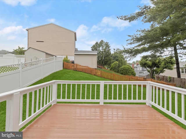 3826 Perryhurst, Nottingham, MD 21236 - view of wooden deck