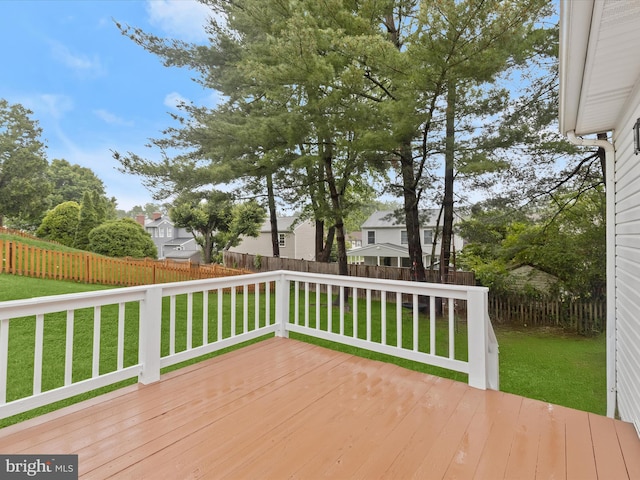 3826 Perryhurst, Nottingham, MD 21236 - wooden deck featuring a residential view