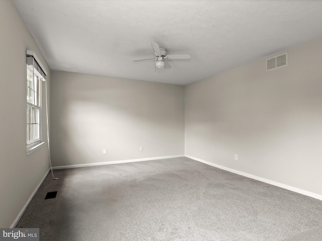3826 Perryhurst, Nottingham, MD 21236 - empty room featuring a ceiling fan, baseboards, and carpet flooring
