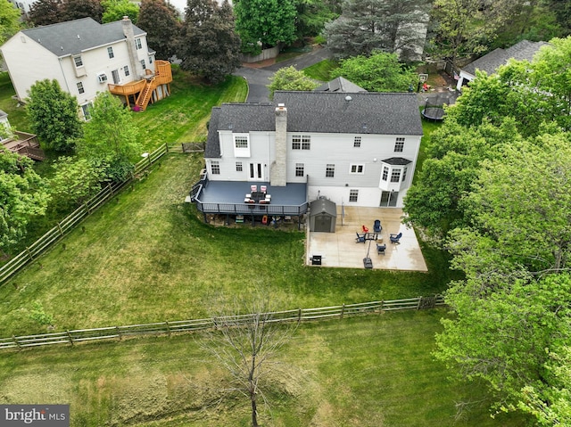 aerial view