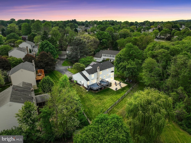 aerial view