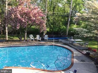 view of pool