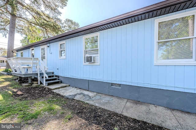 7010 Dover Ave, North Beach, MD 20714 - view of side of home featuring crawl space and a deck
