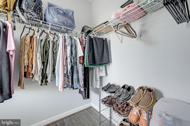 41972 Paddock Gate Pl, Ashburn, VA 20148 - spacious closet featuring wood finished floors