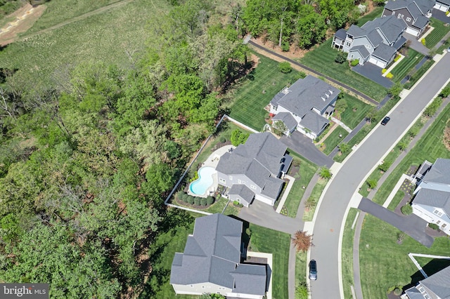 41972 Paddock Gate Pl, Ashburn, VA 20148 - aerial overview of property's location with nearby suburban area and a pool