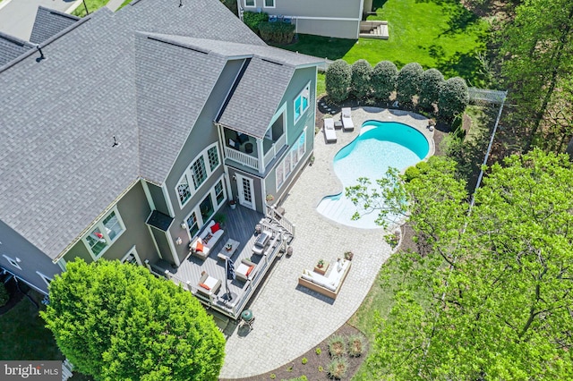 41972 Paddock Gate Pl, Ashburn, VA 20148 - view of subject property with a pool