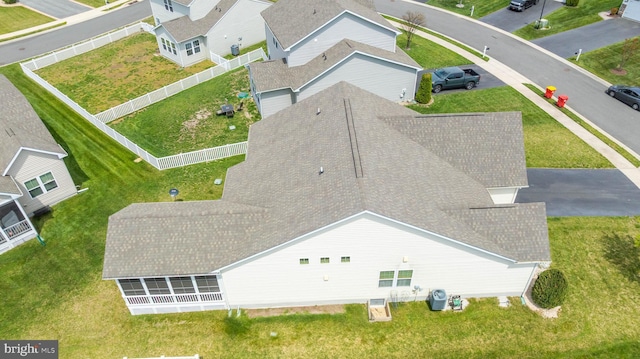 drone / aerial view