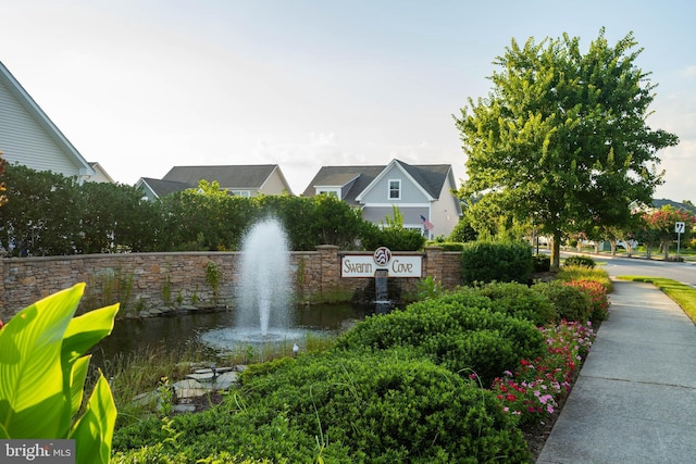 view of property's community