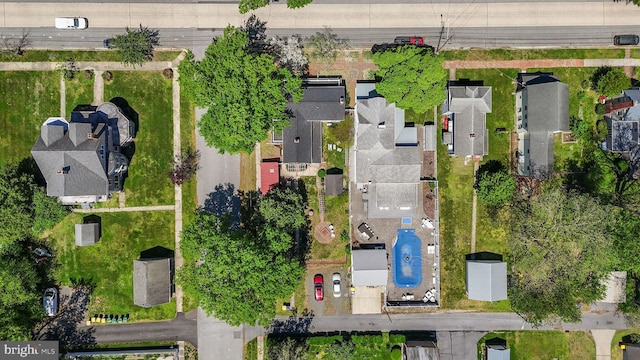drone / aerial view