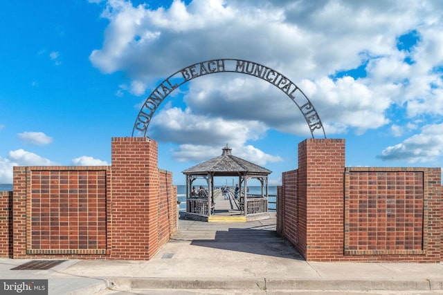 79 Darl Cir, Colonial Beach, VA 22443 - surrounding community featuring a gazebo